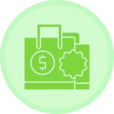 Para için. Web simgesi basit illüstrasyon