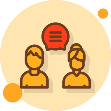 İnsanların vektör simgesi