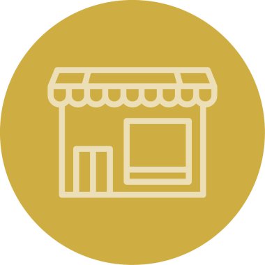 Modern Ev 'in Vektör İllüstrasyonu