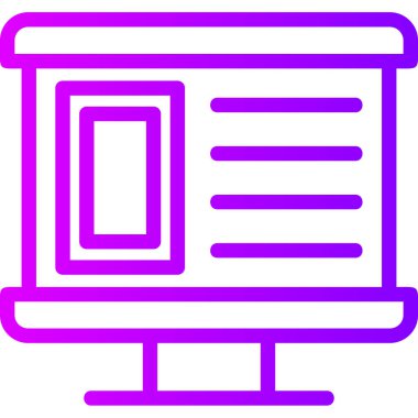 seo modern simgesinin vektör illüstrasyonu