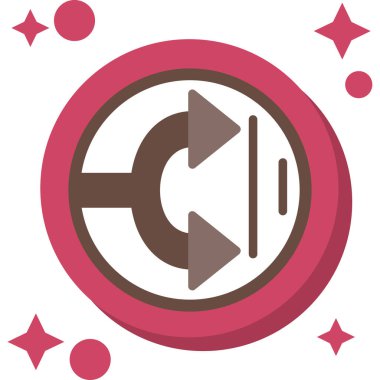 hedef simge vektör illüstrasyonu