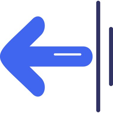 Projeniz için sol yön ok simgesi