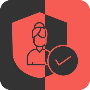 kurye ikonu, vektör illüstrasyonu