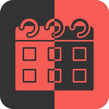 Soyut arkaplanda otel simgesi izole edildi