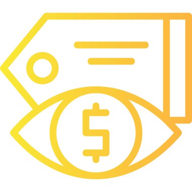 Dolar simgesi vektör illüstrasyonu