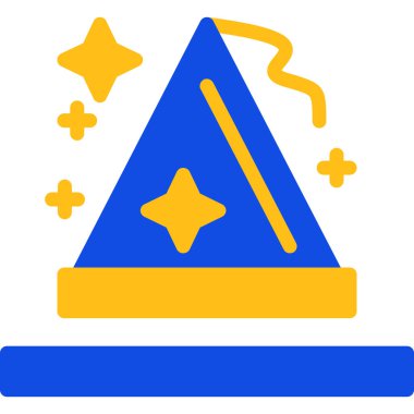 Sihir. Web simgesi basit illüstrasyon