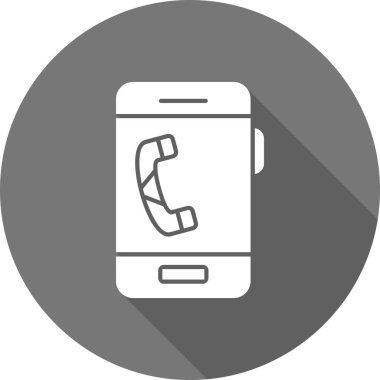 vektör telefon simgesi çizimi