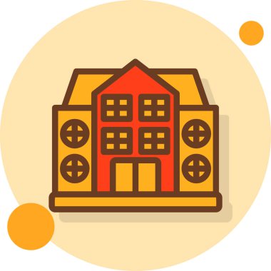 düz simge oluşturma, vektör illüstrasyonu