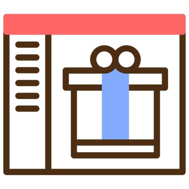 Takvim. Web simgesi basit illüstrasyon