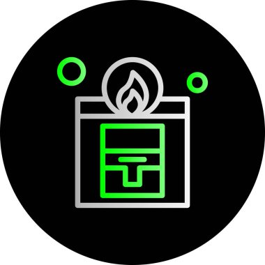 seo modern simgesinin vektör illüstrasyonu