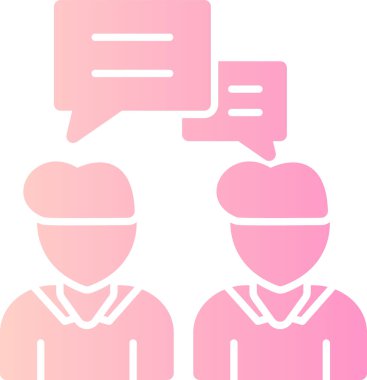 Bir sohbet kabarcık vektör çizim