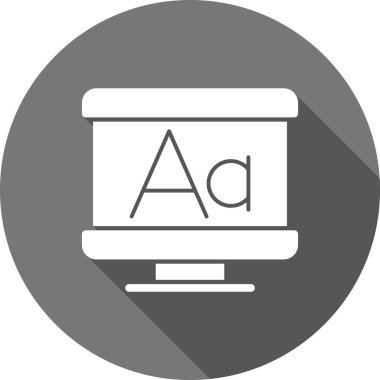 Modern b 'nin vektör illüstrasyonu eksik simgesi