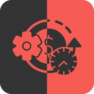 dişli simgesi, vektör konsepti