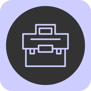 evrak çantası simgesi, vektör illüstrasyon tasarımı