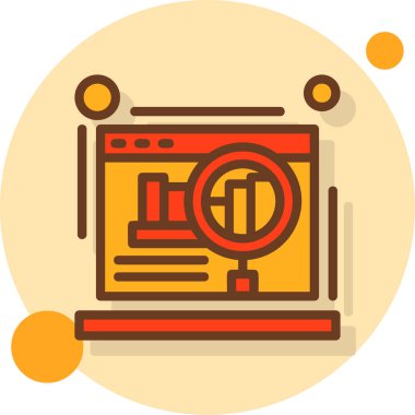 seo modern simgenin vektör tasarımı