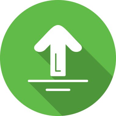 Tek bir simgenin vektör illüstrasyonu