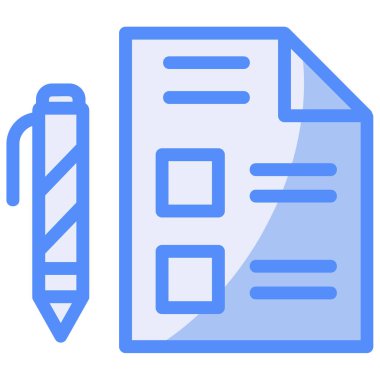 Belge. Web simgesi basit tasarım