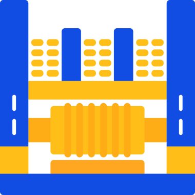 Tekne. Web simgesi basit illüstrasyon