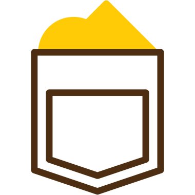 Gıda simgesinin vektör illüstrasyonu