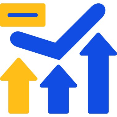 ok simgesi vektör illüstrasyonu