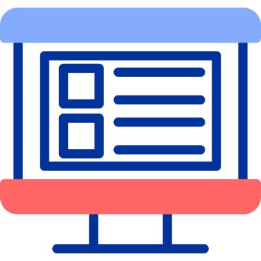 bilgisayar web simgesi basit tasarım