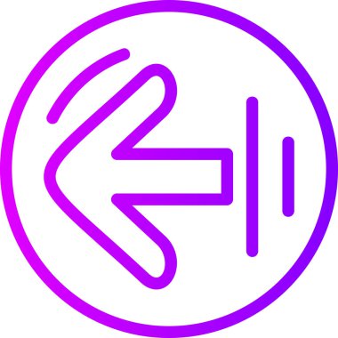 ok simgesi, vektör illüstrasyon tasarımı