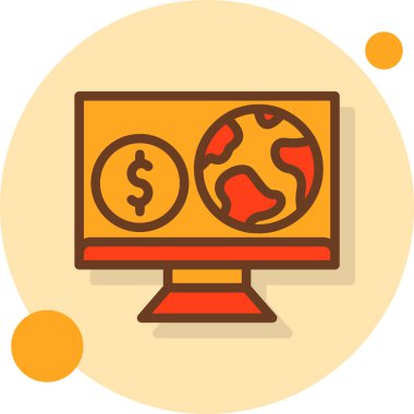 iş yönetimi simgesi, vektör illüstrasyonu