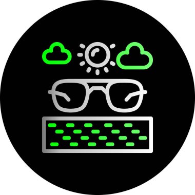 bulut hesaplama simgesi, vektör illüstrasyonu