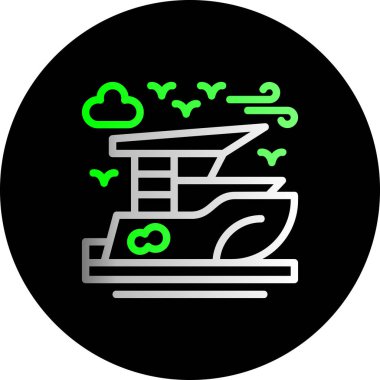 Gıda simgesinin vektör illüstrasyonu