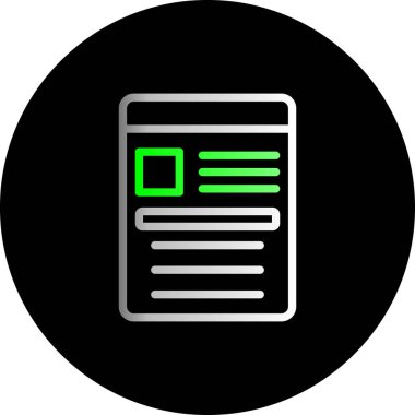 seo modern simgesinin vektör illüstrasyonu