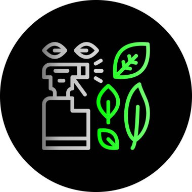 eko simge vektör illüstrasyonu