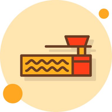 Gıda simgesinin vektör illüstrasyonu