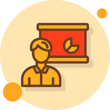 Rozet & görevi için işletme yönetimi dairesi simgesi