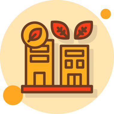 Modern bir simgenin vektör illüstrasyonu