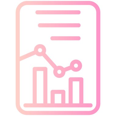 Çizelge. Web simgesi basit illüstrasyon