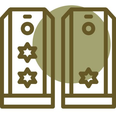 Bir sunucunun vektör illüstrasyonu