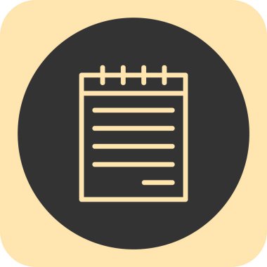 vektör Takvimi Simgesi illüstrasyonu