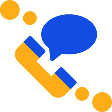 İletişim. Web simgesi basit illüstrasyon