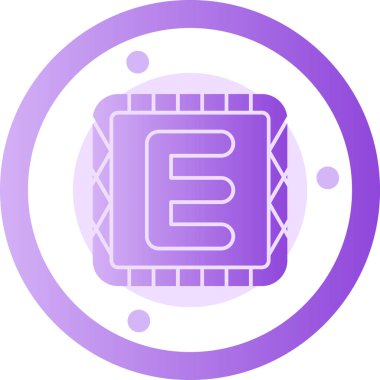 Moda biçimi izole edilmiş arkaplan e- posta simgesi