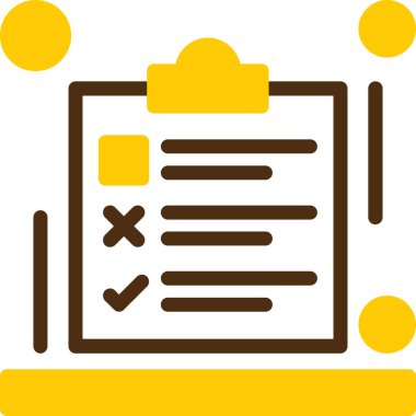 Belge. Web simgesi basit illüstrasyon