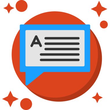 Metin sembollü konuşma balonu