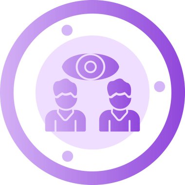 Modern simgenin vektör illüstrasyonu