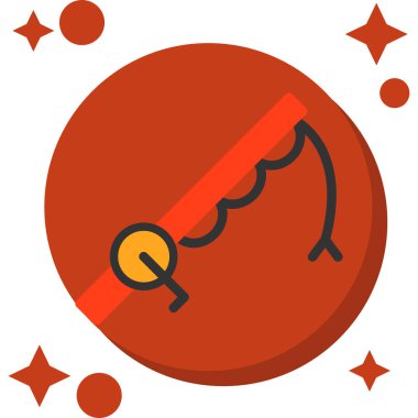 Korsan şapkasının vektör düzlüğü simgesi