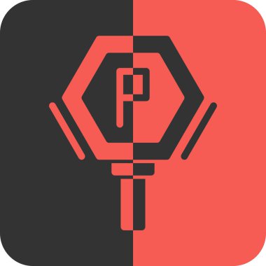 Park simgesinin vektör çizimi