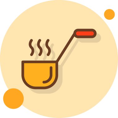 Kahve fincanı yassı bir ikon.