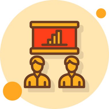 iş simgesi vektör illüstrasyonu