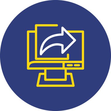 seo modern simgesinin vektör illüstrasyonu