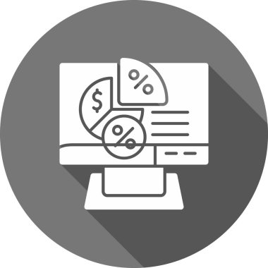 seo modern simgesinin vektör illüstrasyonu