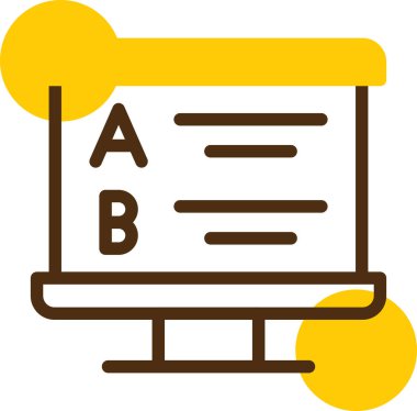 Kitap. Web simgesi basit illüstrasyon