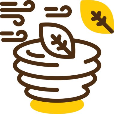 Çin yemeği ve web simgesi için vektör illüstrasyonu